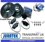 For Ford Transit Custom MK8 2.0 2.2 Rear Brake Discs Pads Wear Lead 288mm Coated