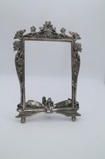 Antique Arts and Crafts /Art Nouveau Pewter Photograph Frame - 23cm x 16cm
