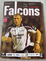 Newcastle Falcons TEAM SIGNED 2006 Programme v Gloucester (29 Autographs) w COA
