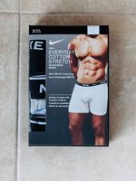 Nike Boxers Short 3 Pack - (Black, White & Grey) Everyday Cotton Underwear 