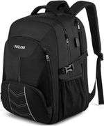 Extra Large 55L Backpack 18.4” Laptop Travel Work Bag USB TSA Flight