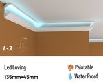 Xps Led Coving Uplighter Cornice Lightweight Moulding - Best Price - L3