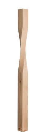 Staircase Twisted Newel Post Twist Stair Twisted Post Pine Oak Posts