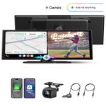Ottoscreen-AI *Bulit in Gemini *11.4" Apple CarPlay&Android Auto Screen w/Camera