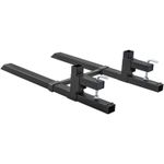 Uimoso Clamp On Pallet Forks 2000lbs Tractor Forks 43" Adjustable Bucket Forks