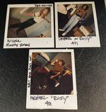 3 Lot MADtv Continuity Polaroid Original Photos Mad Tv Rusty Michael McDonald