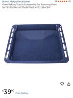 Samsung oven trays