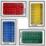 48pcs Kids Prepared Microscope Slides Of Animals Insects Plants Plastic Tool