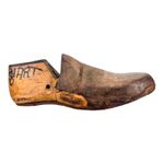 ​Vintage Wooden Clog Last Cobbler Tool Primitive Shoe Mould 'Hart' Country Decor