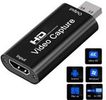 Video Capture Card HDMI To USB HD 1080P Recorder For Game/Live Streaming.