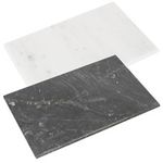 Rectangle Marble Chopping Board 40cm x 30cm Kitchen Non-Slip Cutting Board