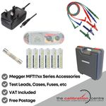 Replacement TEST LEADS & Accessories for MEGGER MFT 1835 Multifunction Tester