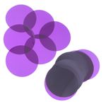 Reusable Pet Purple Gel Filters Lighting Film for Creative Home Ambiance