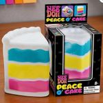 Ultra rare NEEDOH Peace O'Cake sensory squeeze toy for stress relief
