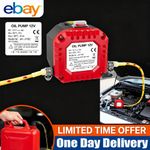 12V Electric Siphon Pump Diesel Water Oil Liquid Fuel Transfer Easy Use Pump