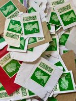 2nd CLASS STAMPS 1000 UNFRANKED Standard Letter  ON Paper