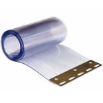PVC Strip Curtain Door  1 Meter Wide x 2 Meter Length 5 Strips and 1 Rail