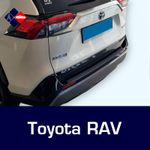 Toyota RAV4  Mk5 SUV (2019-2025) NEW Black Rear Guard Bumper  Scratch Protector