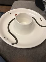 Suck UK Ceramic Volcano Serving Dip Bowl Dish  VGC