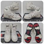asics gel cricket cleats shoes size 10.5 trainers high top ky28 hr leader 2 vtg