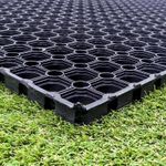 2x Rubber Grass Mats 23mm 1.5m x 1m Bundle Kit With Pegs and Ties Included