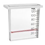 TFA Dostmann Rain Gauge Analogue Rain Gauge 47.1014 with Red Float, Accurate Rai