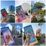 DISNEY WORLD PARK MAPS (NEWEST AVAILABLE JUNE 2026). SET OF 5 INCL MAGIC KINGDOM