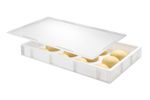 Harfield Gilac 9-23L Dough Container with Lid for Proofing Dough Box 60x40cm