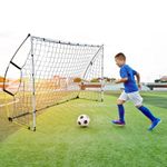 8ft x 5ft Pop Up Football Goals PORTABLE TRAINING Garden Goals with bag
