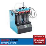 Fuel Injector Cleaner Tester 4-Cylinder 11 Functions Testing 28KHZ GEARZAAR
