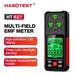 Radiation Detector HABOTEST EMF Meter HT627 Digital Electromagnetic Frequency