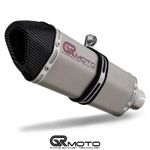 Titanium Exhaust Slip On 51mm 2" GRmoto  (link pipe not included) Grade A Used