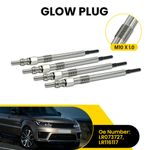 For Land Rover Discovery Sport Range Rover Velar Glow Plug Kit 4Pcs LR073727 UK