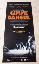 GIMME DANGER THE STOOGES Original Music Movie Poster 12x27" IGGY POP JARMUSCH