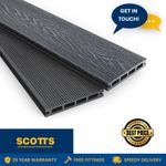 Premium Deep Embossed Composite Decking. 3.6m. Delivery & Collection Available.