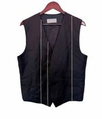 Dior Homme 2013 Three Stripe Waistcoat, Kriss Van Asche, vintage Mens size 50/L