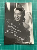 Gisella Caccialanza Prima Ballerina Original Signed Photo to Perlita Neilson 