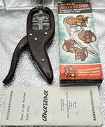 1981 Crackerjack Nutcracker In Dark Brown (Bronze) Oven Enamel - With Box Etc.