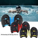 1 Pair Swim Training Paddles Hand Power Paddles Swimming Training Aid Unisex UK
