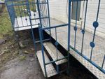 Large Metal Veranda with Stairs for Static Caravan
