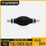 Fuel Primer Bulb Hand Pump Diesel Petrol Gas Priming Non Return Valve Car 8mm