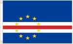 Cape Verde World Cup Polyester Flag - Choice of Sizes