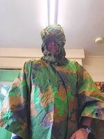 SEYNTEX Camouflage Dutch Jungle Poncho In Super Grade Condition A Rare Item !
