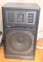 Vintage Toshiba SS-V17 Hi-Fi Speaker 8 Ohm 40W RMS 80W Bass Reflex Made In UK
