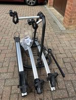 3 bike rack tow bar Tilts Forward To Open The Boot