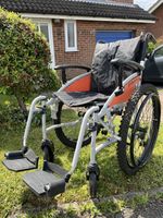 EXCELL G-EXPLORER WHEELCHAIR Foldable All- Terrain Light Weight Manual Chair