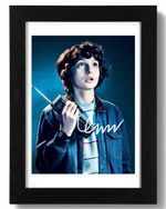 Finn Wolfhard Signed Autograph PHOTO Pre Print 6x4/A4/ Framed Stranger Things