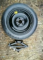VOLVO V60 R DESIGN 2010-2020 16" SPACE SAVER SPARE WHEEL,JACK & SPANNER TOOL KIT