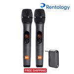 Wireless Microphone System Set - 2 Pack for Karaoke Singing Cordless Mic New