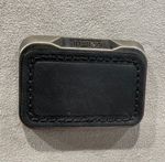 NEW Tumi Leather Monogram Patch - Replacement - ALL SIZES - BLACK